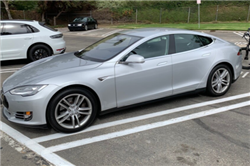 Tesla S left side